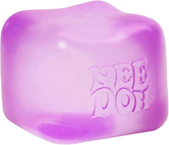 Needoh Squishy Authentic Nice Cube NEW HOT🔥VIRAL Squeeze Toy - Super Solid Squish - 2" Wide - Color May Vary