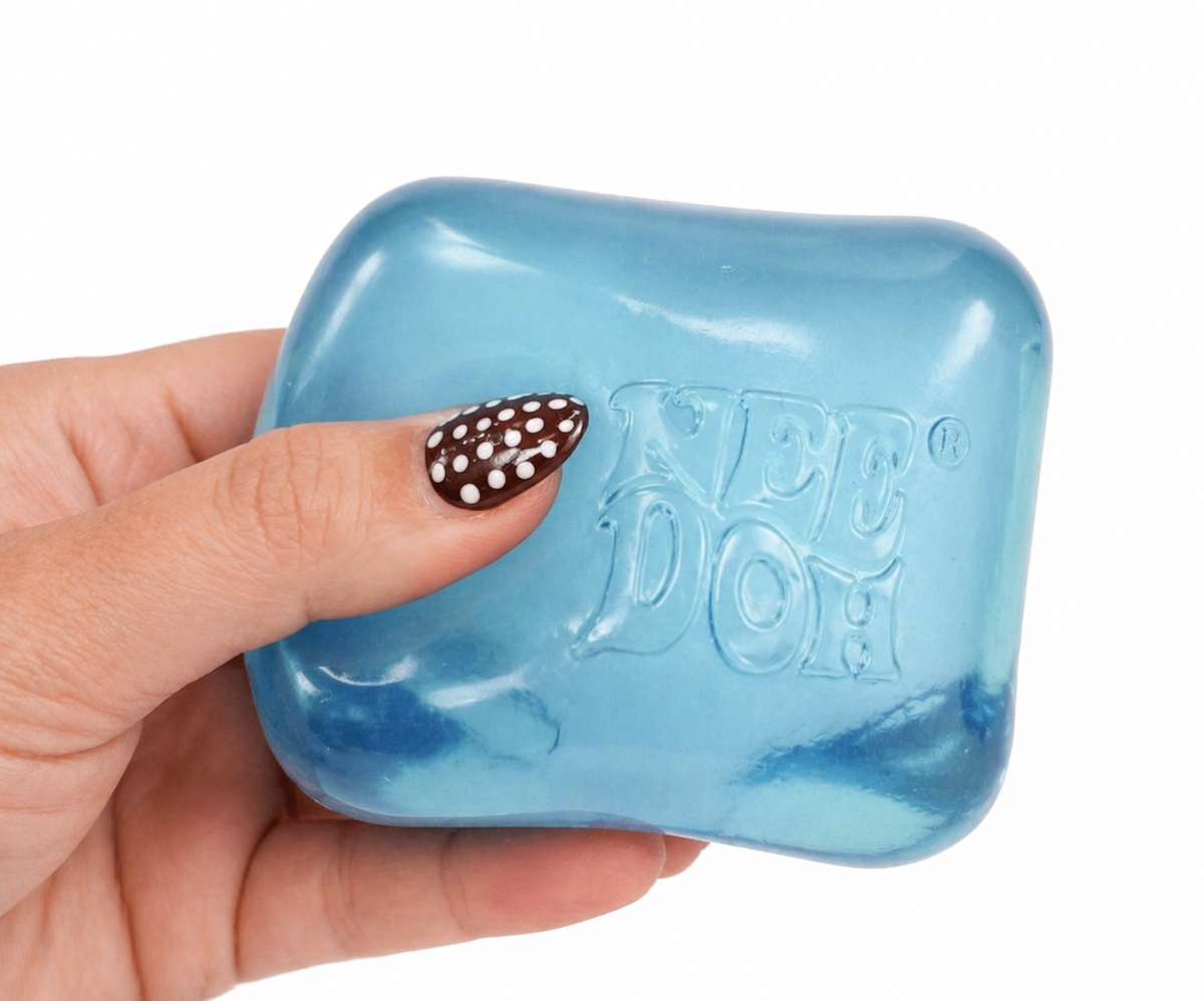 Needoh Squishy Authentic Nice Cube NEW HOT🔥VIRAL Squeeze Toy - Super Solid Squish - 2" Wide - Color May Vary